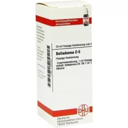 BELLADONNA Diluição D 6, 20 ml