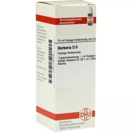 BERBERIS Diluição D 6, 20 ml