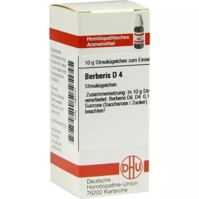 BERBERIS D 4 glóbulos, 10 g BERBERIS D 4 glóbulos, 10 g