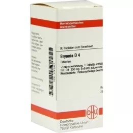 BRYONIA D 4 comprimidos, 80 unidades