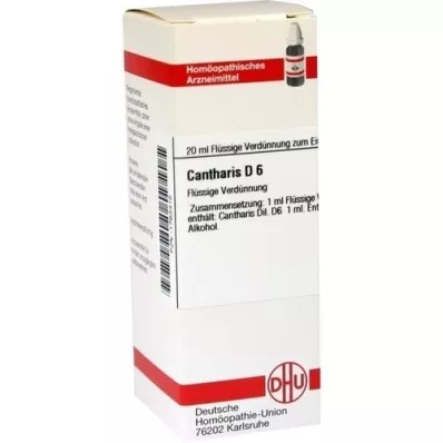 CANTHARIS Diluição D 6, 20 ml CANTHARIS Diluição D 6, 20 ml