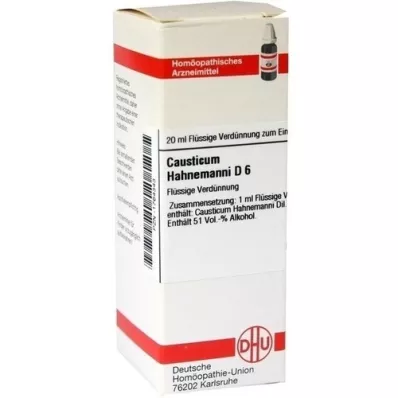CAUSTICUM HAHNEMANNI Diluição D 6, 20 ml