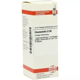CHAMOMILLA Diluição D 30, 20 ml