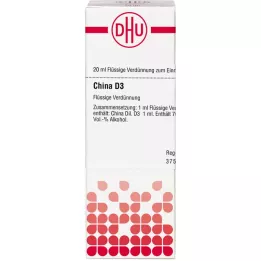 CHINA Diluição D3, 20 ml