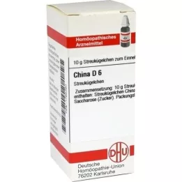 CHINA D 6 glóbulos, 10 g