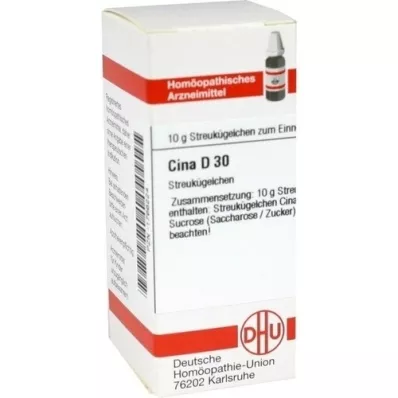 CINA D 30 glóbulos, 10 g