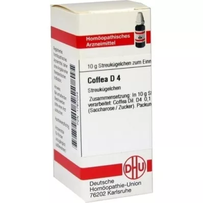 COFFEA D 4 glóbulos, 10 g COFFEA D 4 glóbulos, 10 g