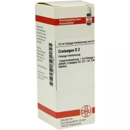CRATAEGUS Diluição D 2, 20 ml