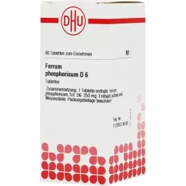 FERRUM PHOSPHORICUM D 6 comprimidos, 80 unidades