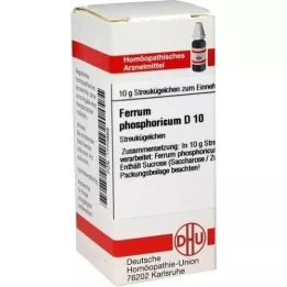 FERRUM PHOSPHORICUM D 10 glóbulos, 10 g