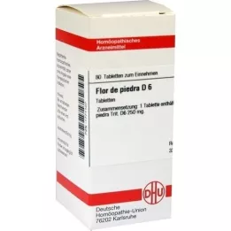 FLOR DE PIEDRA D 6 comprimidos, 80 unidades