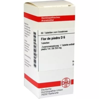 FLOR DE PIEDRA D 6 comprimidos, 80 unidades FLOR DE PIEDRA D 6 comprimidos, 80 unidades