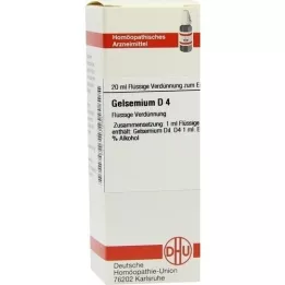 GELSEMIUM Diluição D4, 20 ml