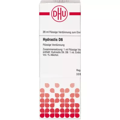 HYDRASTIS Diluição D 6, 20 ml HYDRASTIS Diluição D 6, 20 ml