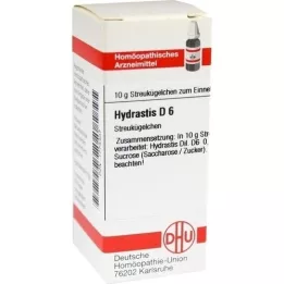HYDRASTIS D 6 glóbulos, 10 g
