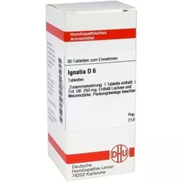 IGNATIA D 6 comprimidos, 80 unidades