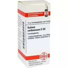 KALIUM CARBONICUM D 30 glóbulos, 10 g