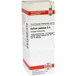 KALIUM JODATUM Diluição D4, 20 ml
