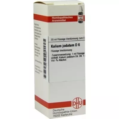 KALIUM JODATUM Diluição D 6, 20 ml KALIUM JODATUM Diluição D 6, 20 ml