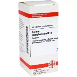 KALIUM PHOSPHORICUM D 12 comprimidos, 80 unidades