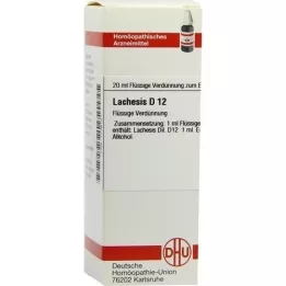 LACHESIS Diluição D 12, 20 ml