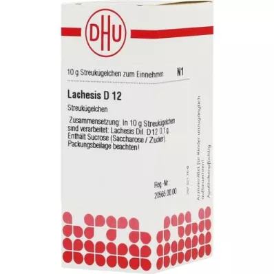 LACHESIS D 12 glóbulos, 10 g LACHESIS D 12 glóbulos, 10 g