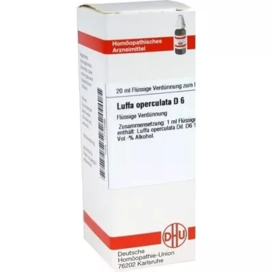 LUFFA OPERCULATA Diluição D 6, 20 ml LUFFA OPERCULATA Diluição D 6, 20 ml