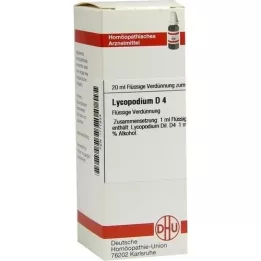 LYCOPODIUM Diluição D4, 20 ml