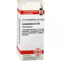 LYCOPODIUM D 30 glóbulos, 10 g