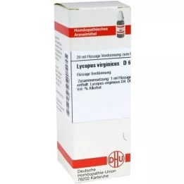 LYCOPUS VIRGINICUS Diluição D 6, 20 ml