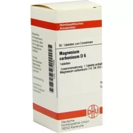 MAGNESIUM CARBONICUM D 6 comprimidos, 80 unidades