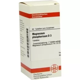MAGNESIUM PHOSPHORICUM D 3 comprimidos, 80 unidades