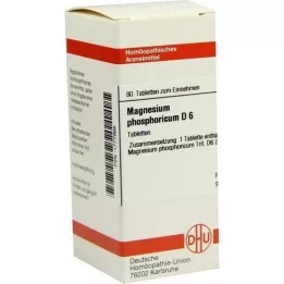 MAGNESIUM PHOSPHORICUM D 6 comprimidos, 80 unidades