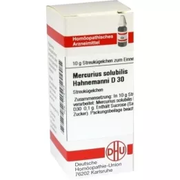 MERCURIUS SOLUBILIS Hahnemanni D 30 glóbulos, 10 g
