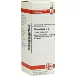 PHOSPHORUS Diluição D 6, 20 ml