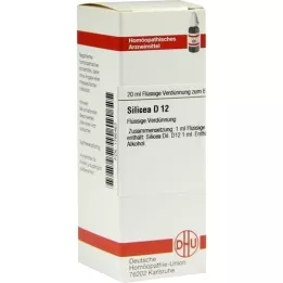 SILICEA Diluição D 12, 20 ml