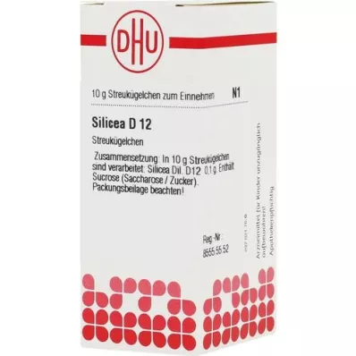 SILICEA D 12 glóbulos, 10 g