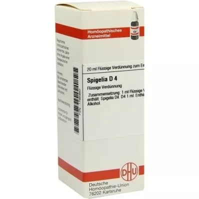 SPIGELIA Diluição D4, 20 ml