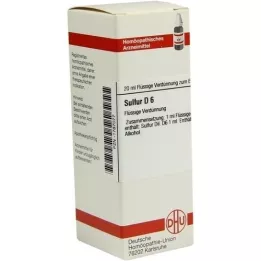 SULFUR Diluição D 6, 20 ml