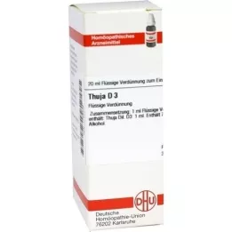THUJA Diluição D3, 20 ml