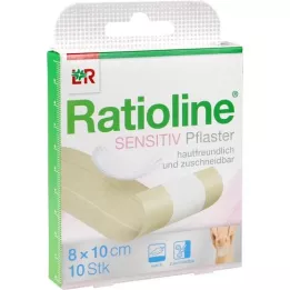 RATIOLINE curativo rápido sensível 8 cm x 1 m, 1 peça