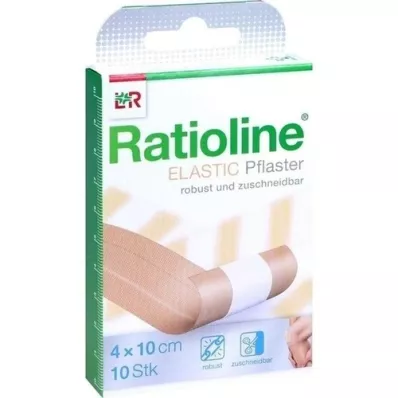 RATIOLINE curativo elástico rápido 4 cmx1 m, 1 peça RATIOLINE curativo elástico rápido 4 cmx1 m, 1 peça