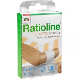 RATIOLINE curativo elástico rápido 6 cmx1 m, 1 peça