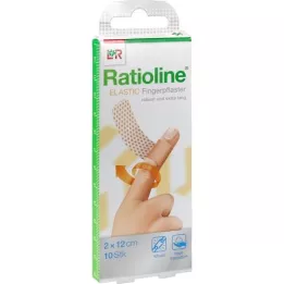 RATIOLINE bandagem elástica para dedos 2x12 cm, 10 unid
