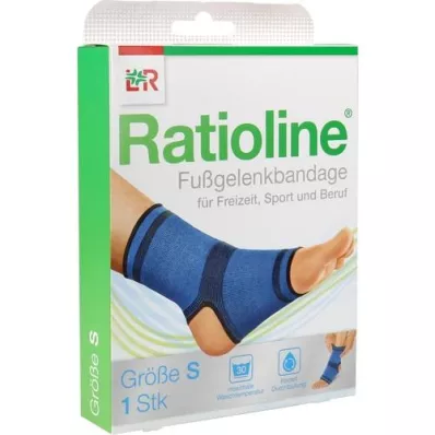 RATIOLINE bandagem ativa de tornozelo tamanho S, 1 peça RATIOLINE bandagem ativa de tornozelo tamanho S, 1 peça