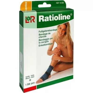 RATIOLINE bandagem ativa de tornozelo tamanho M, 1 peça RATIOLINE bandagem ativa de tornozelo tamanho M, 1 peça