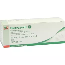 SUPRASORB F Curativo em folha, rolo descontínuo de 10 cm x 1 m, 1 peça