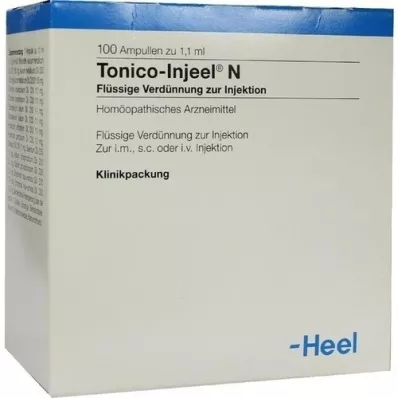TONICO Ampolas Injeel N, 100 unid