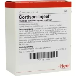 CORTISON Ampolas Injeel, 10 unidades