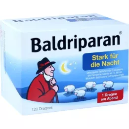 BALDRIPARAN Guia. fortemente revestido para a noite, 120 peças